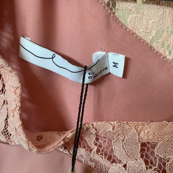 BYEGREIS Stella Dress, One Shoulder Lace, Medium - Picture 2 of 5